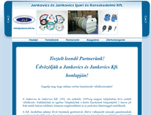 Tablet Screenshot of jankovicskft.hu